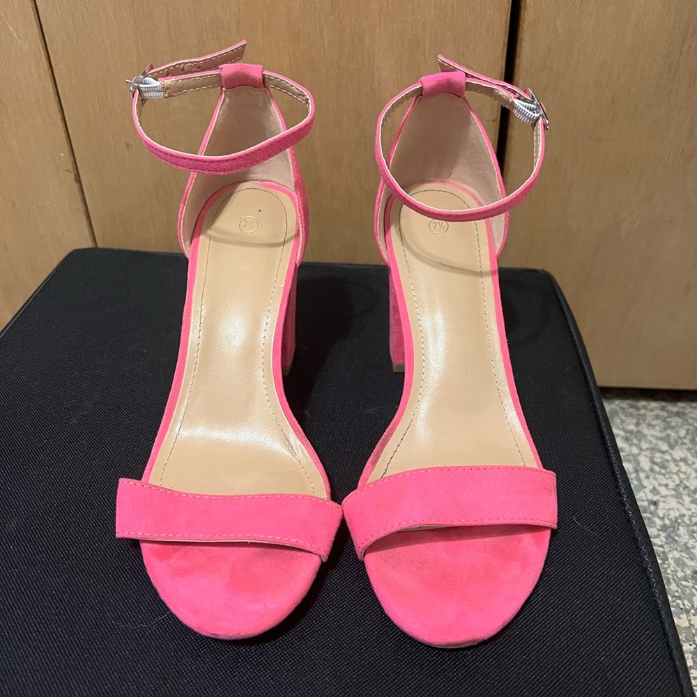 Elegant Pink Women's Heels